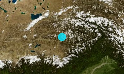 134 km E of Lhasa, China