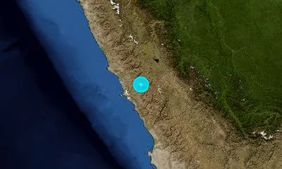 65 km ENE of Callao, Peru