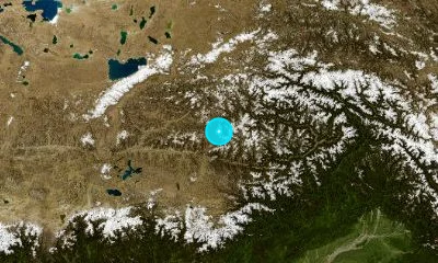 136 km E of Lhasa, China
