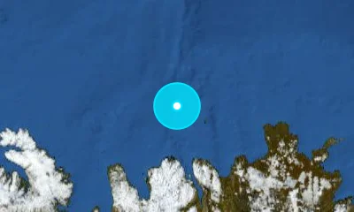 320 km NNE of Reykjavík, Iceland
