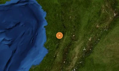 80 km W of Dosquebradas, Colombia
