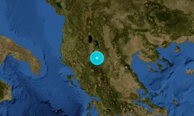 147 km SE of Tirana, Albania