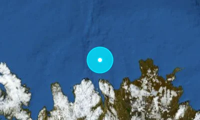 313 km NNE of Reykjavík, Iceland