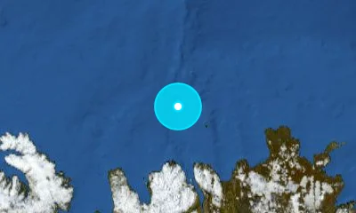 324 km NNE of Reykjavík, Iceland