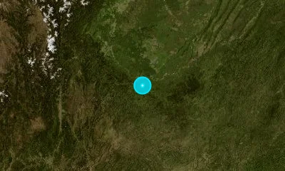 21 km SSE of Yibin, China