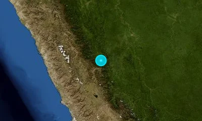 62 km NE of Huánuco, Peru