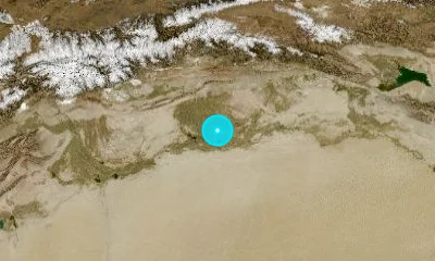 171 km ENE of Aral, China