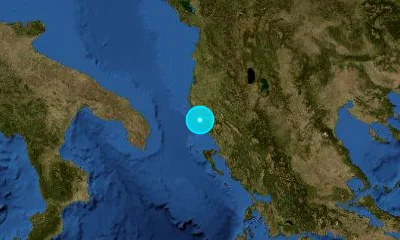 117 km S of Tirana, Albania