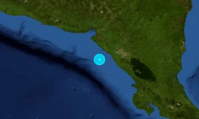 65 km SW of León, Nicaragua