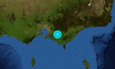 92 km ESE of Melbourne, Australia