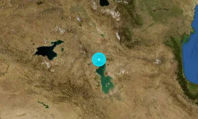 51 km WSW of Marand, Iran