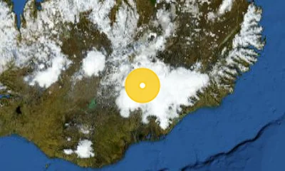 225 km ENE of Reykjavík, Iceland