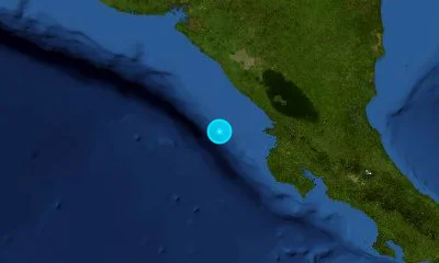 145 km SSW of Masaya, Nicaragua