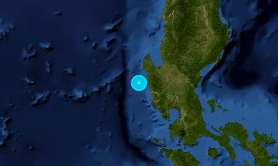 94 km SW of Dagupan, Philippines