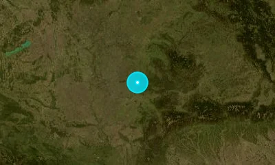 22 km ESE of Arad, Romania