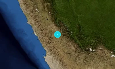 17 km SW of Huancayo, Peru