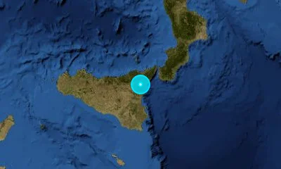 60 km WSW of Reggio Calabria, Italy