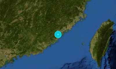 48 km SW of Xiamen, China
