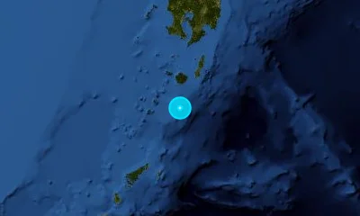 208 km S of Kagoshima, Japan
