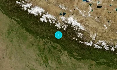 143 km ENE of Pīlibhīt, India