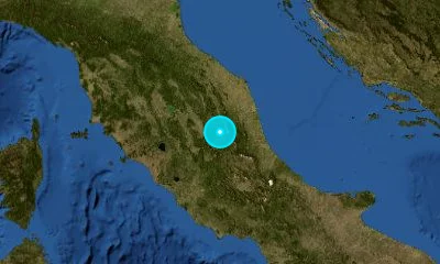 67 km ESE of Perugia, Italy