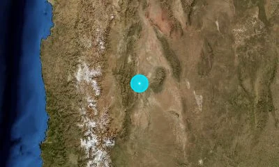8 km NNW of San Juan, Argentina