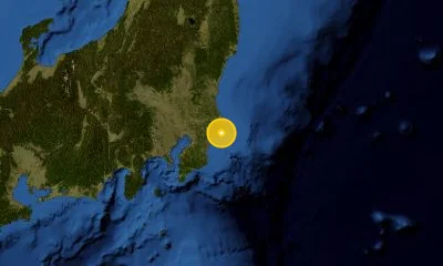 73 km E of Matsudo, Japan
