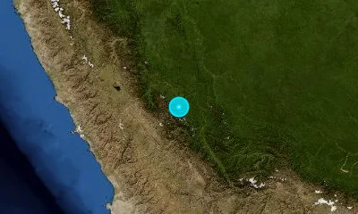 93 km NE of Huancayo, Peru