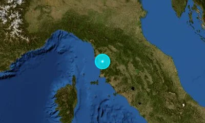 62 km SW of Prato, Italy