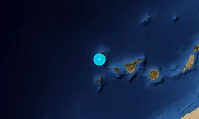 170 km W of Santa Cruz de Tenerife, Spain