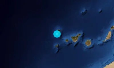 170 km W of Santa Cruz de Tenerife, Spain