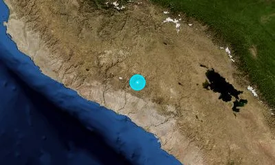 100 km NW of Arequipa, Peru