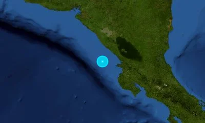 124 km SSW of Managua, Nicaragua