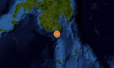 57 km S of General Santos, Philippines