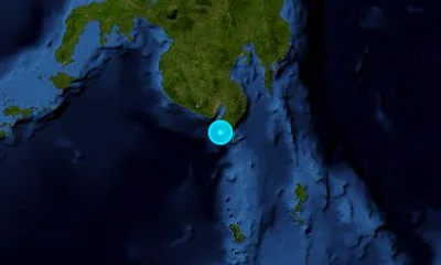 63 km S of General Santos, Philippines