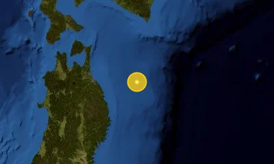 118 km E of Hachinohe, Japan