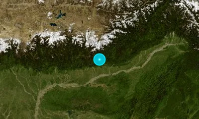 132 km NNE of Guwahati, India
