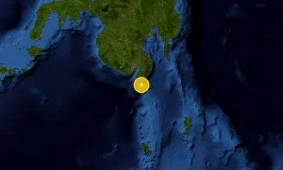 68 km SSE of General Santos, Philippines