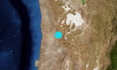 127 km N of Calama, Chile