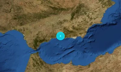 60 km ENE of Málaga, Spain