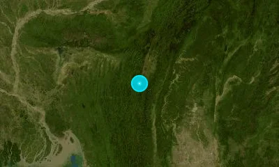 83 km SSW of Imphāl, India