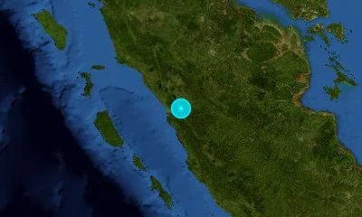 73 km S of Payakumbuh, Indonesia