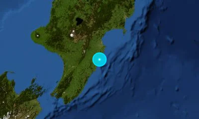 214 km NE of Wellington, New Zealand