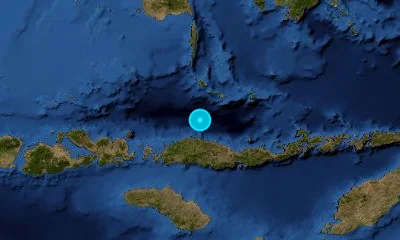 107 km NE of Labuan Bajo, Indonesia