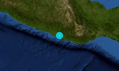 161 km WSW of Oaxaca, Mexico