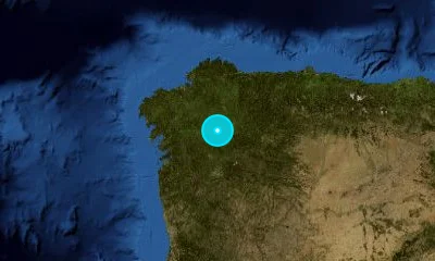 42 km NNE of Ourense, Spain