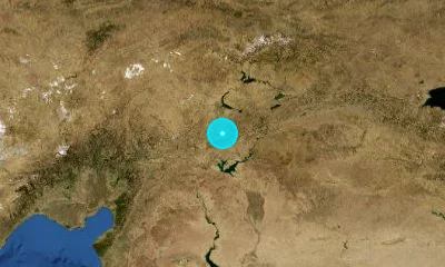 90 km WNW of Siverek, Türkiye