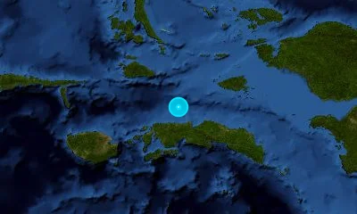 151 km NNE of Ambon, Indonesia
