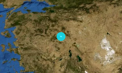 78 km ENE of Uşak, Türkiye