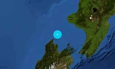 187 km NW of Wellington, New Zealand